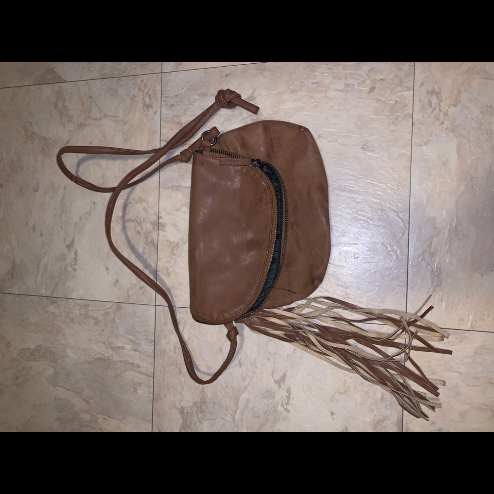 Mossimo boho crossbody brown purse